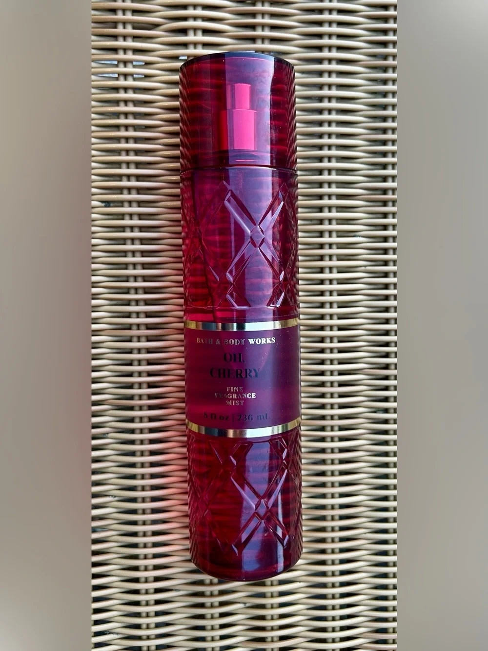 New Bath and Body Works Oh, Cherry fine fragrance Mist 8 Fl oz